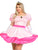 Plus Pink Princess Costume