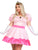 Plus Pink Princess Costume