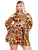 Plus Starflower Hippie Costume