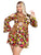 Plus Starflower Hippie Costume
