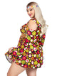 Plus Starflower Hippie Costume