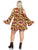 Plus Starflower Hippie Costume