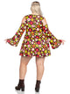Plus Starflower Hippie Costume