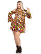Plus Starflower Hippie Costume