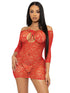 Modern Love Heart Net Dress