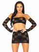 Ego Trip Checkerboard Bandeau Set