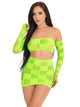 Ego Trip Checkerboard Bandeau Set