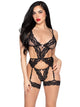 French Kiss Cami Garter Set