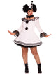 Plus Pierrot Clown Costume