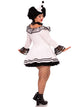 Plus Pierrot Clown Costume