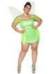 Plus Pretty Pixie With Wings Costume