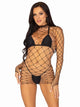 Bad Behavior Net Mini Dress