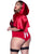 Plus Naughty Miss Red Riding Hood Costume