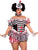 Plus Darling Harlequin Costume
