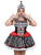Plus Darling Harlequin Costume