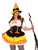 Plus Candy Corn Witch Costume