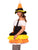 Plus Candy Corn Witch Costume