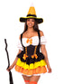 Candy Corn Witch Costume