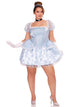 Plus Ballroom Babe Costume