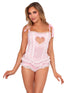 Sweetheart Ruffle Bodysuit