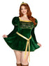 Plus Swamp Princess Costume