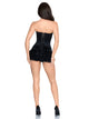 Steel Boned Satin Corset