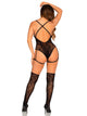 Private Time Garter Bodysuit