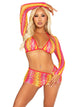 Summer Vibe Bra and Boyshorts Set