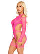 About Last Night Harness Bodysuit Set