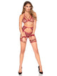 All Tied Up Shimmer Bra and Panty Set