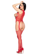 Uncovered Lingerie Jumpsuit Set