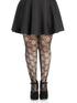 Plus Bow Net Tights