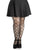 Plus Bow Net Tights