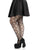 Plus Bow Net Tights