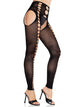 Bex Cut-Out Suspender Tights