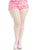 Plus Valentina Heart Net Tights