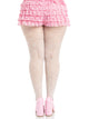 Plus Valentina Heart Net Tights