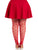 Plus Valentina Heart Net Tights