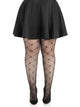 Plus Valentina Heart Net Tights