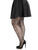 Plus Leopard Net Tights