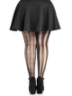 Plus Harlequin Net Tights