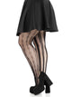 Plus Harlequin Net Tights