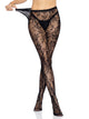 Chantilly Floral Lace Tights