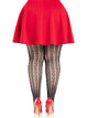 Plus Sweetheart Striped Tights