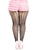 Plus Sweetheart Striped Tights