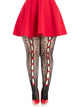 Plus Sweetheart Striped Tights