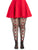 Plus Sweetheart Striped Tights
