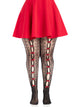 Plus Sweetheart Striped Tights