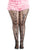 Plus Sweetheart Striped Tights