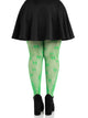 Plus Clover Net Tights